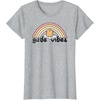 image:imageGudetama Gude Vibes Good Vibes Rainbow TShirt SmallHeather Grey