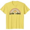 image:imageGudetama Gude Vibes Good Vibes Rainbow TShirt SmallLemon Yellow