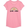 image:imageGudetama Gude Vibes Good Vibes Rainbow TShirt SmallPink