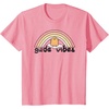 image:imageGudetama Gude Vibes Good Vibes Rainbow TShirt SmallPink