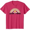 image:imageGudetama Gude Vibes Good Vibes Rainbow TShirt SmallRed Heather