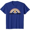 image:imageGudetama Gude Vibes Good Vibes Rainbow TShirt SmallRoyal Blue