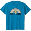image:imageGudetama Gude Vibes Good Vibes Rainbow TShirt SmallSapphire Blue