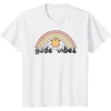 image:imageGudetama Gude Vibes Good Vibes Rainbow TShirt SmallWhite