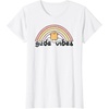 image:imageGudetama Gude Vibes Good Vibes Rainbow TShirt SmallWhite