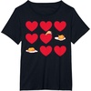 image:imageGudetama Hearts amp Eggs Valentines TShirtBlack