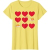 image:imageGudetama Hearts amp Eggs Valentines TShirtLemon Yellow