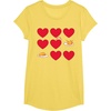 image:imageGudetama Hearts amp Eggs Valentines TShirtLemon Yellow