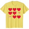image:imageGudetama Hearts amp Eggs Valentines TShirtLemon Yellow