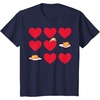 image:imageGudetama Hearts amp Eggs Valentines TShirtNavy Blue