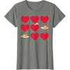 image:imageGudetama Hearts amp Eggs Valentines TShirtOlive Heather