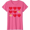 image:imageGudetama Hearts amp Eggs Valentines TShirtPink Heather