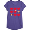 image:imageGudetama Hearts amp Eggs Valentines TShirtPurple Heather