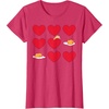 image:imageGudetama Hearts amp Eggs Valentines TShirtRed Heather