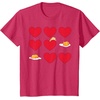 image:imageGudetama Hearts amp Eggs Valentines TShirtRed Heather
