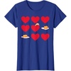 image:imageGudetama Hearts amp Eggs Valentines TShirtRoyal Blue