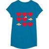 image:imageGudetama Hearts amp Eggs Valentines TShirtSapphire Blue