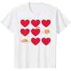 image:imageGudetama Hearts amp Eggs Valentines TShirtWhite