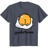 image:imageGudetama The Lazy Egg Backside Logo Tee Shirt TShirtHeather Blue