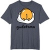 image:imageGudetama The Lazy Egg Backside Logo Tee Shirt TShirtHeather Blue