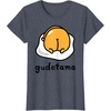 image:imageGudetama The Lazy Egg Backside Logo Tee Shirt TShirtHeather Blue