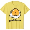 image:imageGudetama The Lazy Egg Backside Logo Tee Shirt TShirtLemon Yellow