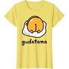 image:imageGudetama The Lazy Egg Backside Logo Tee Shirt TShirtLemon Yellow