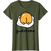 image:imageGudetama The Lazy Egg Backside Logo Tee Shirt TShirtOlive Green