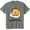 image:imageGudetama The Lazy Egg Backside Logo Tee Shirt TShirtOlive Heather