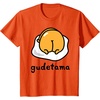 image:imageGudetama The Lazy Egg Backside Logo Tee Shirt TShirtOrange