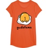 image:imageGudetama The Lazy Egg Backside Logo Tee Shirt TShirtOrange