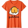 image:imageGudetama The Lazy Egg Backside Logo Tee Shirt TShirtOrange