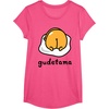 image:imageGudetama The Lazy Egg Backside Logo Tee Shirt TShirtPink Heather
