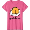 image:imageGudetama The Lazy Egg Backside Logo Tee Shirt TShirtPink Heather