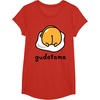 image:imageGudetama The Lazy Egg Backside Logo Tee Shirt TShirtRed