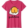 image:imageGudetama The Lazy Egg Backside Logo Tee Shirt TShirtRed Heather