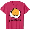 image:imageGudetama The Lazy Egg Backside Logo Tee Shirt TShirtRed Heather