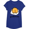 image:imageGudetama The Lazy Egg Backside Logo Tee Shirt TShirtRoyal Blue