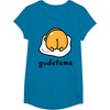 image:imageGudetama The Lazy Egg Backside Logo Tee Shirt TShirtSapphire Blue