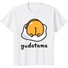 image:imageGudetama The Lazy Egg Backside Logo Tee Shirt TShirtWhite
