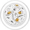 image:imageGudetama The Lazy Egg Black White Sketchy Diner PopSockets MagSafe PopGrip for iPhoneMagSafe