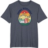 image:imageGudetama The Lazy Egg Camping Going Nowhere TShirtHeather Blue