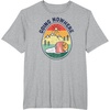 image:imageGudetama The Lazy Egg Camping Going Nowhere TShirtHeather Grey