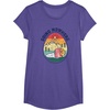 image:imageGudetama The Lazy Egg Camping Going Nowhere TShirtPurple Heather