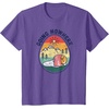 image:imageGudetama The Lazy Egg Camping Going Nowhere TShirtPurple Heather