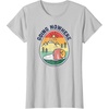 image:imageGudetama The Lazy Egg Camping Going Nowhere TShirtSilver Grey