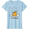 image:imageGudetama The Lazy Egg Its Meh My Birthday Confetti Party TShirt SmallBaby Blue
