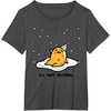 image:imageGudetama The Lazy Egg Its Meh My Birthday Confetti Party TShirt SmallDark Heather Grey