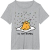 image:imageGudetama The Lazy Egg Its Meh My Birthday Confetti Party TShirt SmallHeather Grey