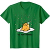 image:imageGudetama The Lazy Egg Its Meh My Birthday Confetti Party TShirt SmallKelly Green